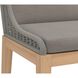 Sorrento 44.75 inch Palazzo Taupe Outdoor Barstool